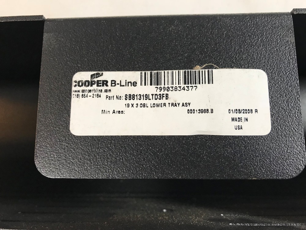 Cooper Tray Assembly SB81319LTD3FB
