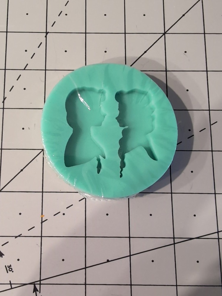 Elsa And Anna Resin Mold - New In Package