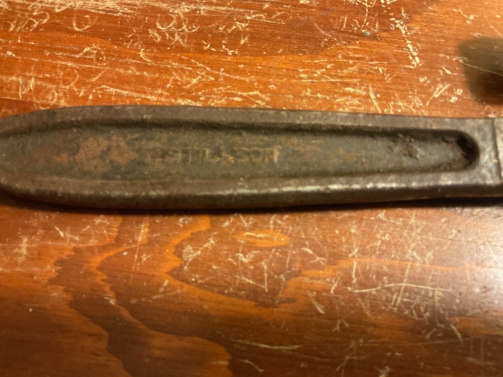 Vintage 10” Stillson Pipe Wrench