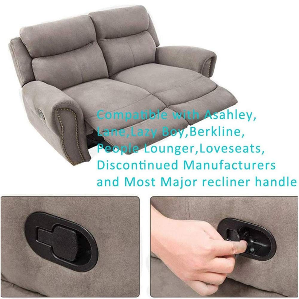 Metal Recliner Handle Replacement Parts with Cable, Couch Release Lever Pull ...