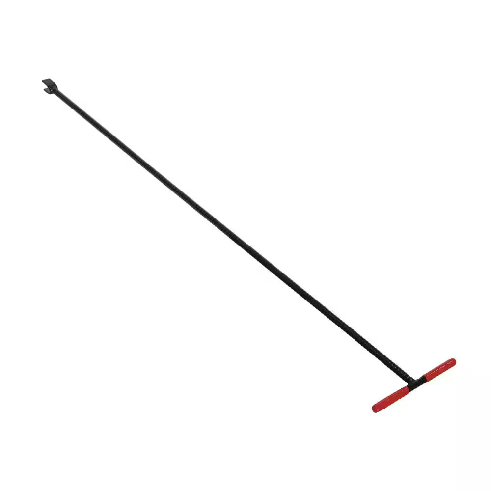 5 Ft. Solid Steel Water Meter Valve Key with Grips