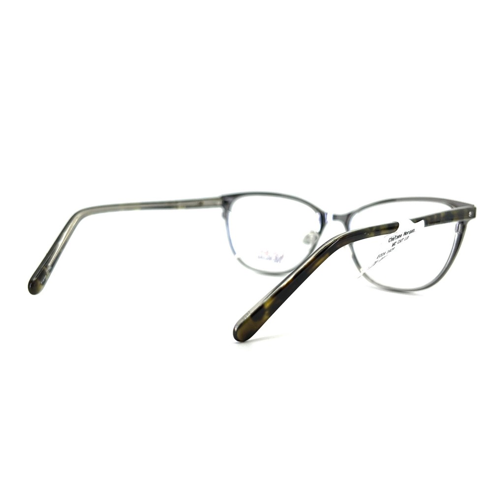 Chelsea Morgan CM8009 BK Eyeglasses Frames Green Rectangular 54-16-140