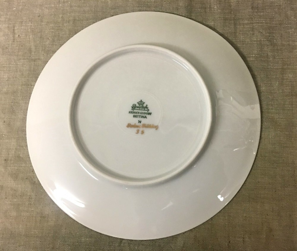 Rosenthal Parisian Spring White Bread Plate