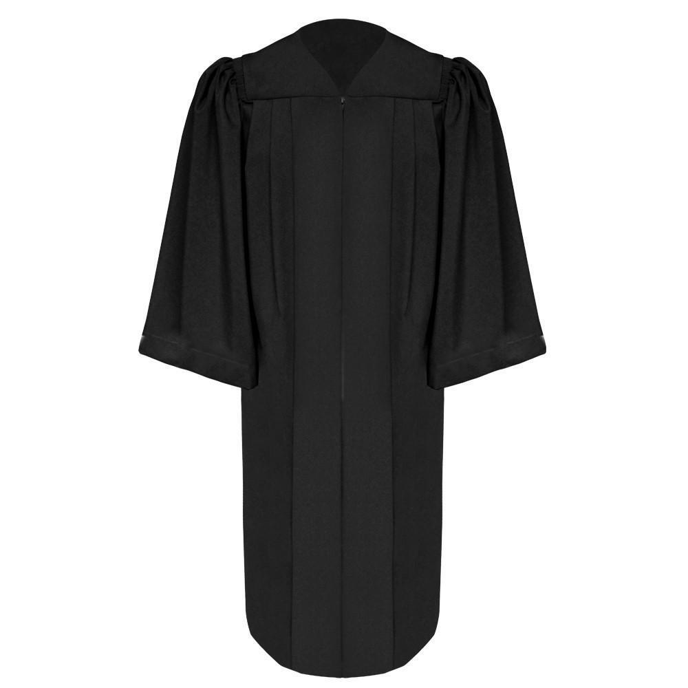 Deluxe Black Choir Robe