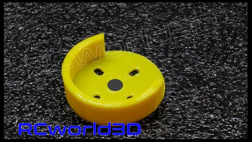 QUADCOPTER BRUSHLESS MOTOR MOUNT/BASE PROTECTOR 4PCS 3D PRINTED SOLID - PLA