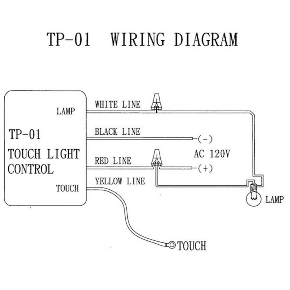 Zing Ear TP-01/01F ZH On/Off Touch Light Lamp Switch Controller Module Sensor