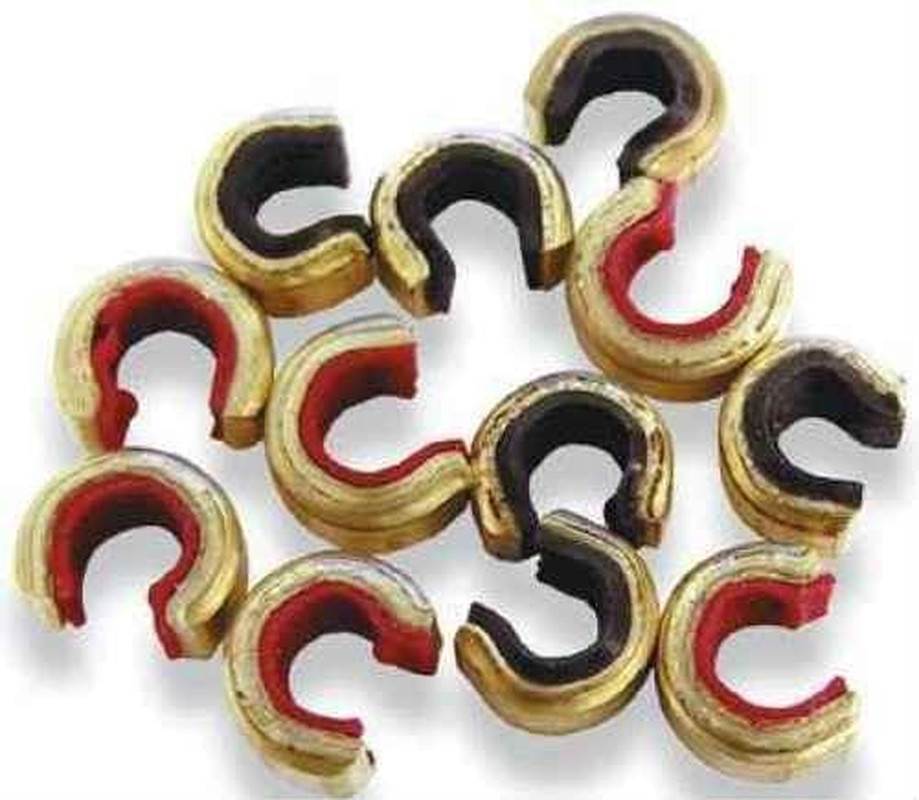 Cam String Nocks (Pack of 100), Red