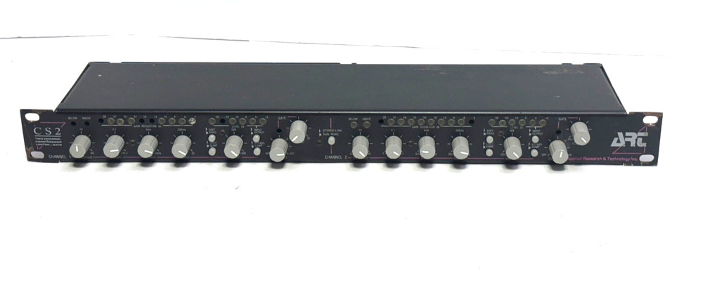 ART CS2 2-Channel Compressor / Limiter / Gate – Rackmount 1U