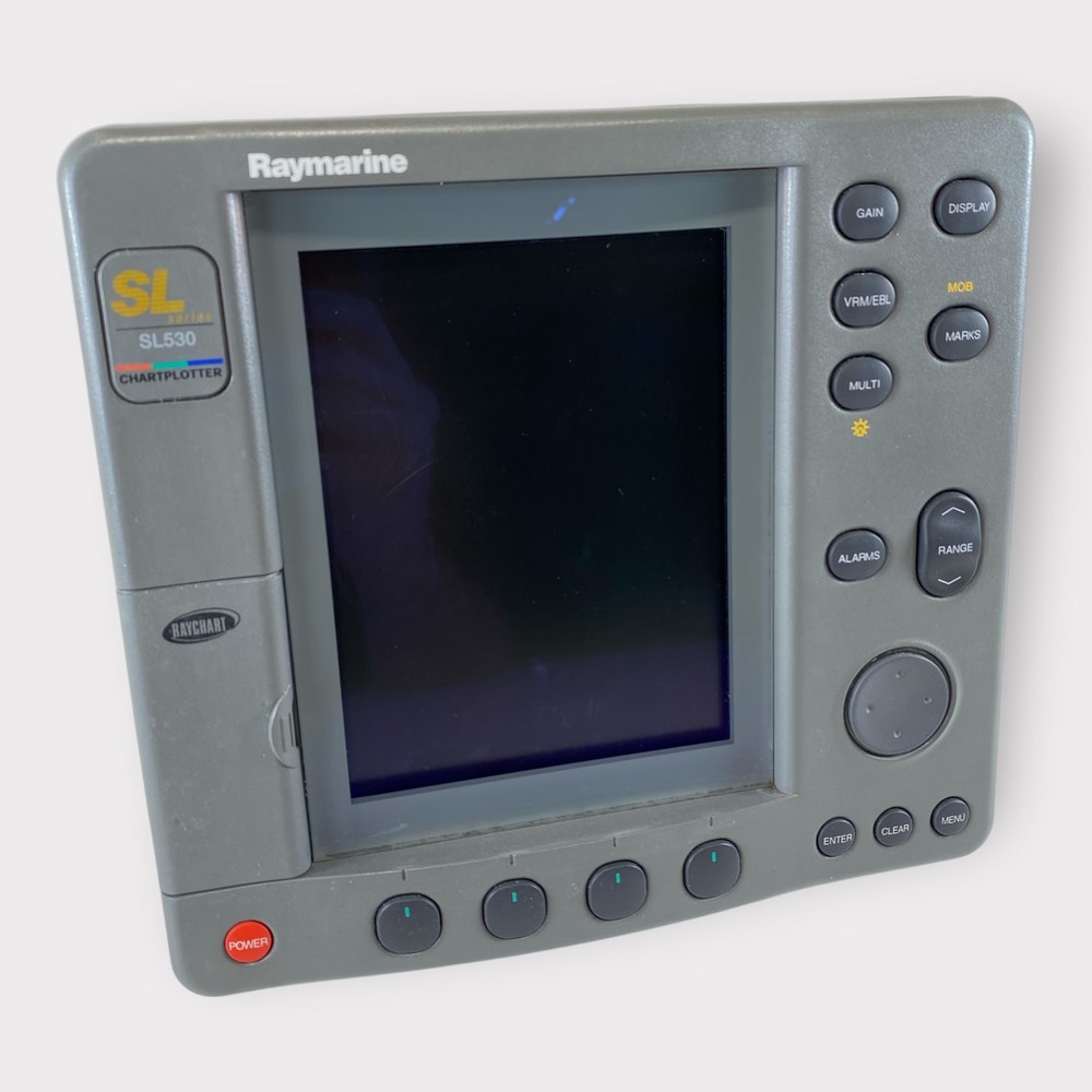 Raymarine SL530 Standalone ChartPlotter Display - E32044 - W/ Sun Cover