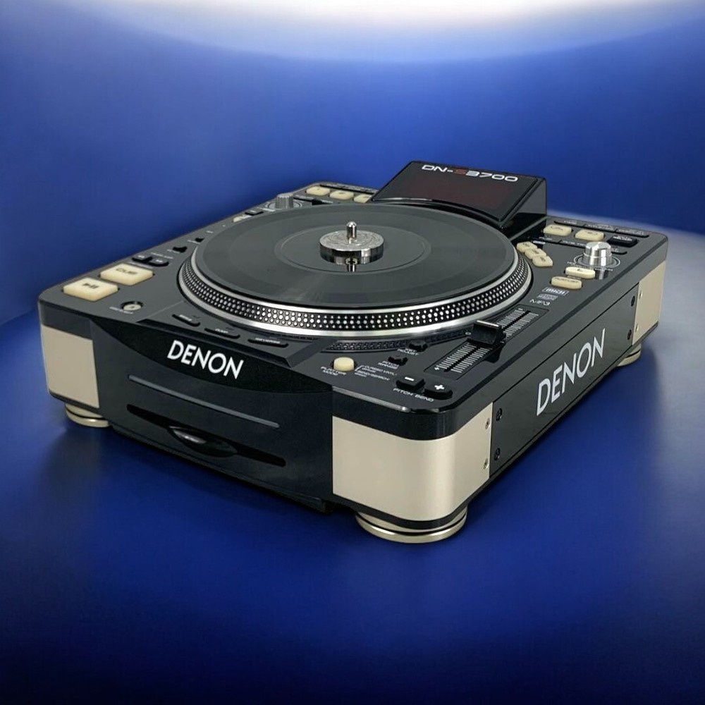 Denon DN-S3700 DJ CD Player USB Media Motorized Deck Tested Working