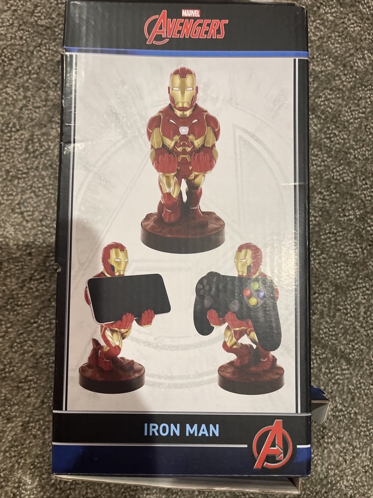 Marvel Iron Man Gaming Accessory Holder & Phone Holder for Most Controller