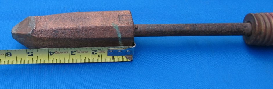Soldering Iron Flame Heated