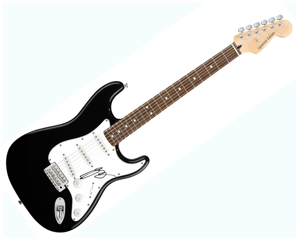 Justin Bieber Signed Guitar