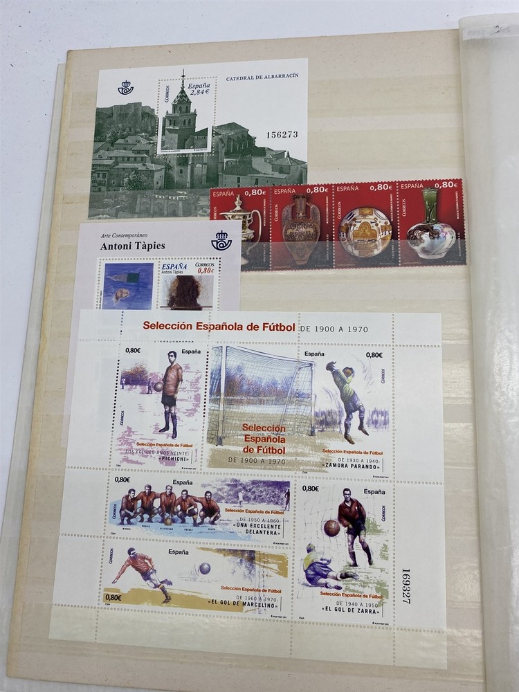 SPAIN ESPANA full year 2011 MNH including minisheets and postcards