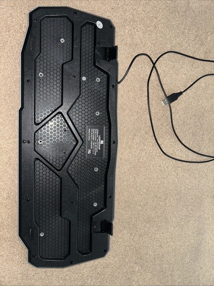 Lifeworks Lightup Gaming Keyboard Black