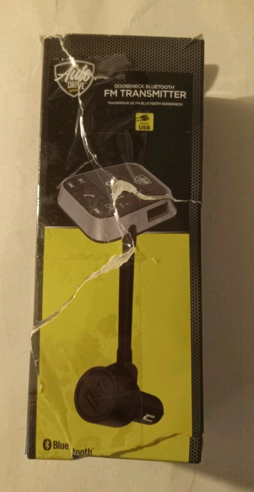 Auto Drive Bluetooth FM Transmitter Gooseneck VM-208N -  OPEN BOX