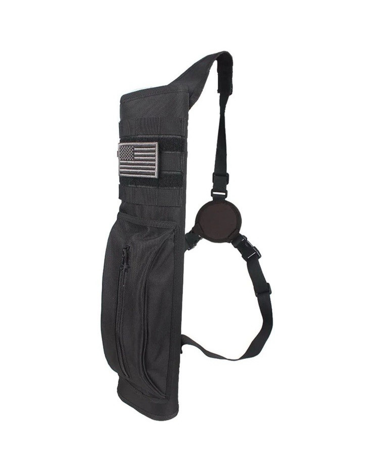KRATARC Archery Multi-Function Back Arrow Quiver with Molle System Shoulder