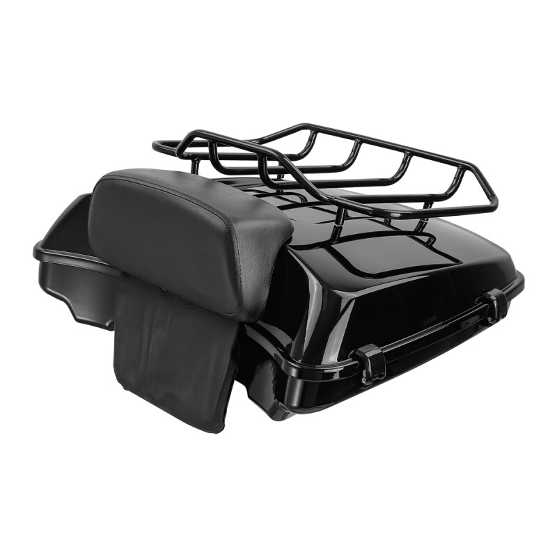 Razor Trunk Backrest Top Rack Mount Fit For Harley Touring 2009-2013