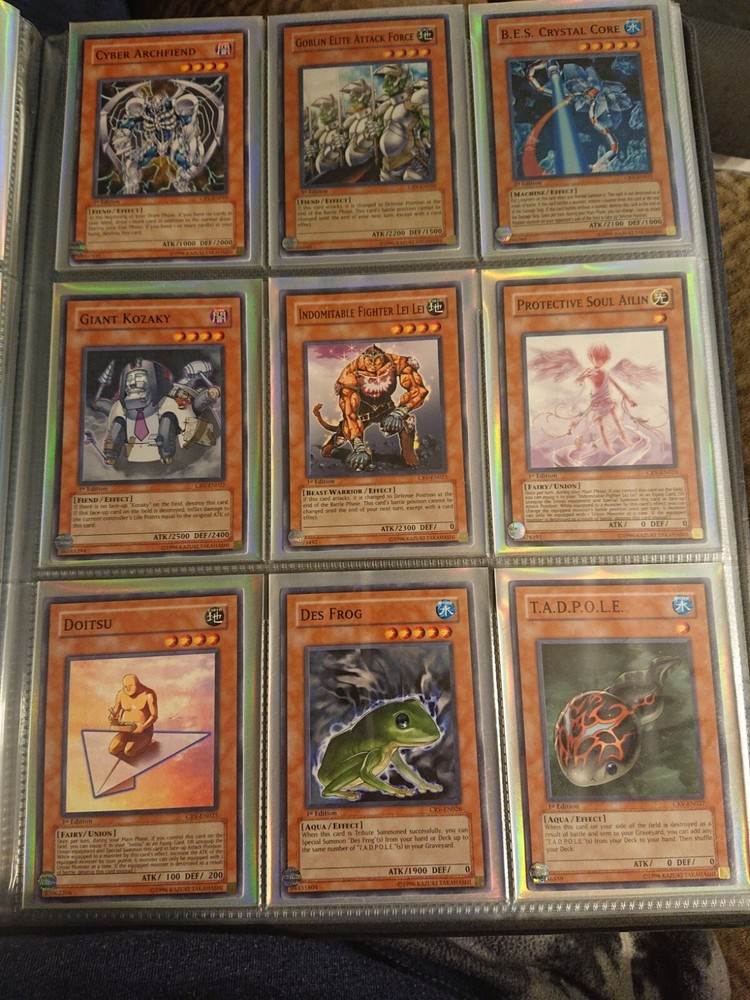 yugioh complete full set CRV 60/60 1st edition. NM/M