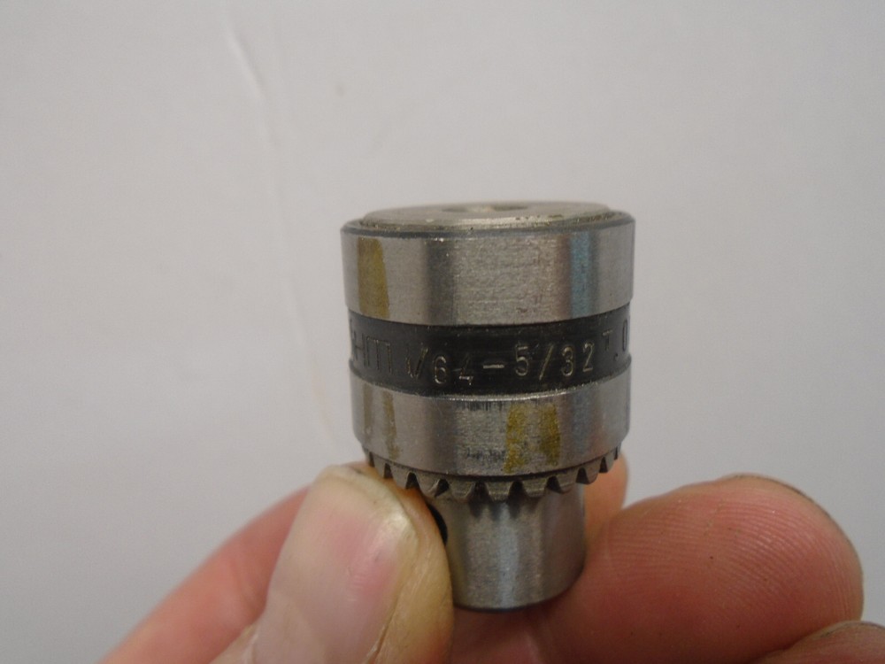 ROHM 1/64" - 5/32" Drill Chuck - 0JT Taper Mount