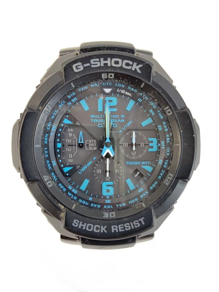CASIO Solar Watch G SHOCK Analog BLK