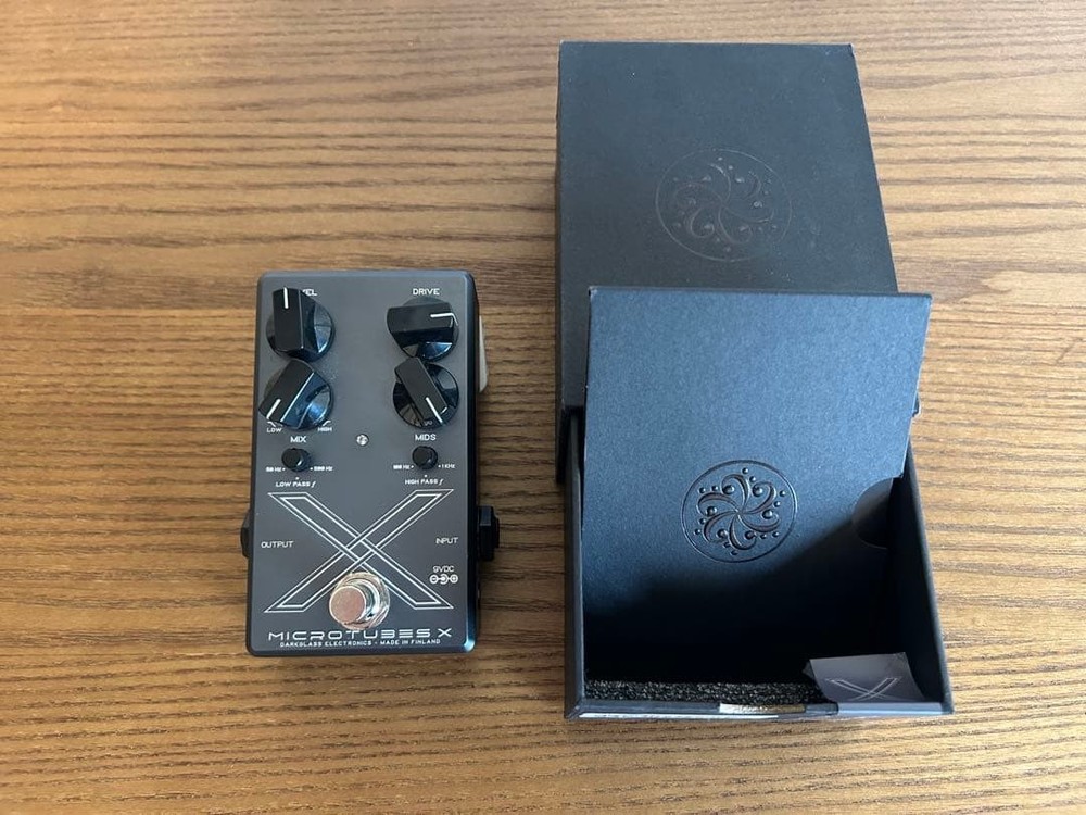 Darkglass MICROTUBES X bass effector operation confirmed