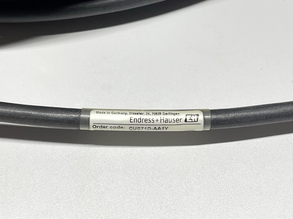 Endress + Hauser Turbimax CUS71D Memosens Ultrasonic Interface Sensor 100M Cable