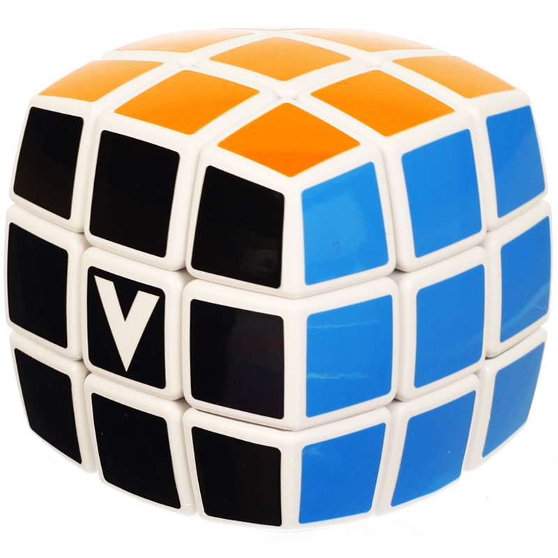V-CUBE 3 White Pillowed 3x3 Multicolor Cube