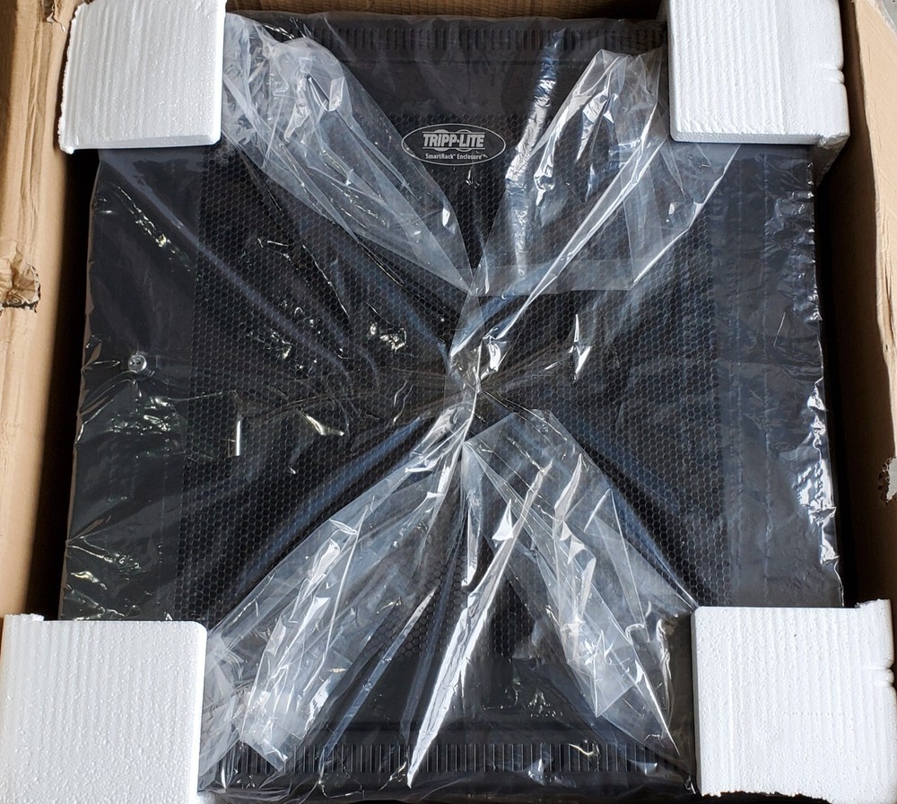 Tripp Lite 12U Wall-Mount Rack Enclosure Cabinet Hinged Back Low-Profile Switch