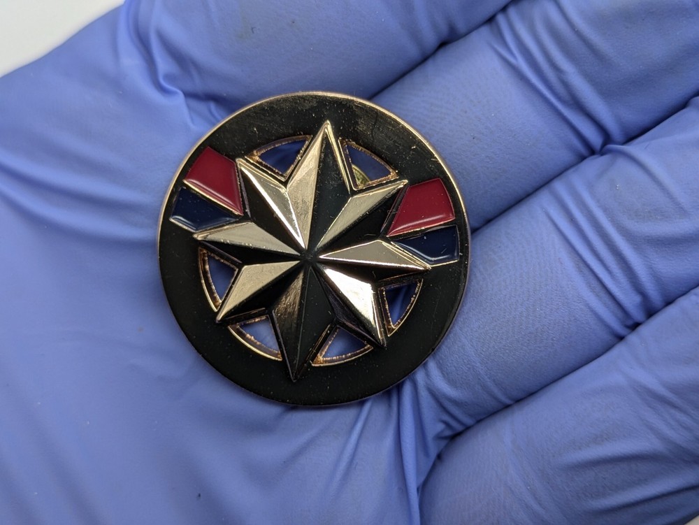 Captain Marvel Shield Lapel Pin