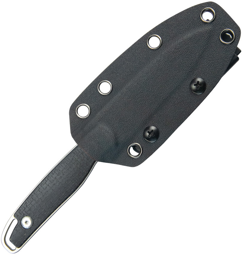 New Kubey Dust Devil Fixed Blade Black KU357A