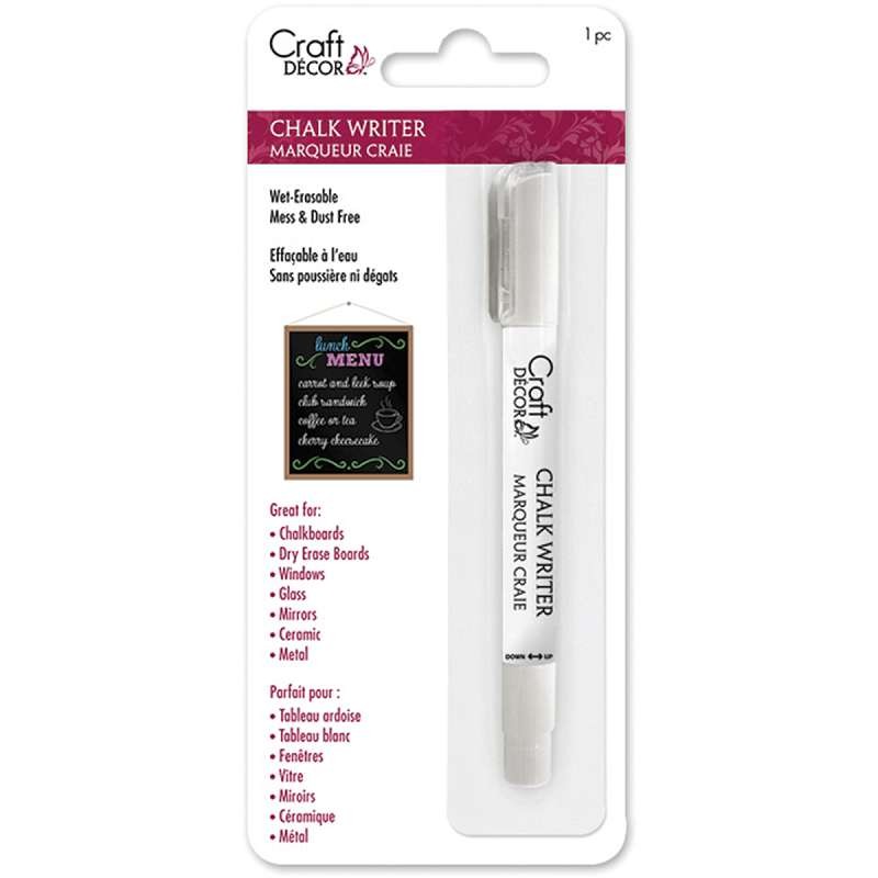 Craft Decor Chalk Writer White