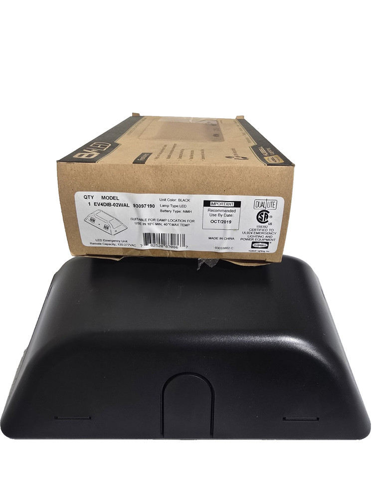 HUBBELL LED EMERGENCY LIGHT 120/277 VOLT EV4DIB-02WAL