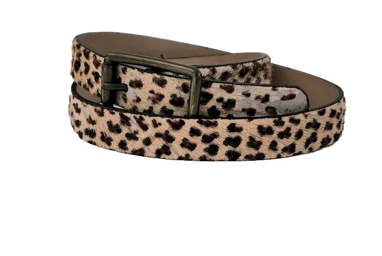 Nine West cow hide belt women's size medium