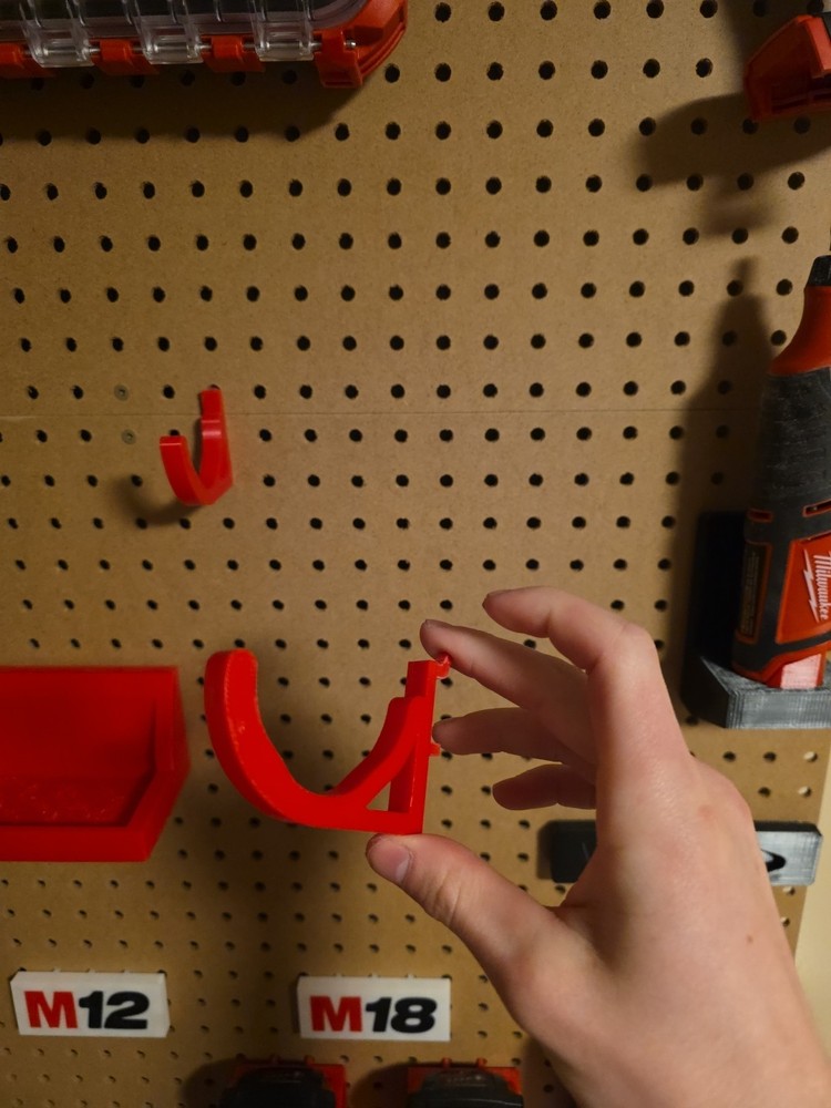 Tool Holder For Pegboard 2 Pack