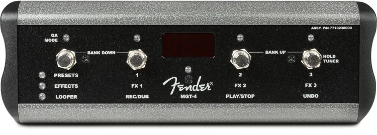 Fender MGT-4 4-button Mustang GT Footswitch