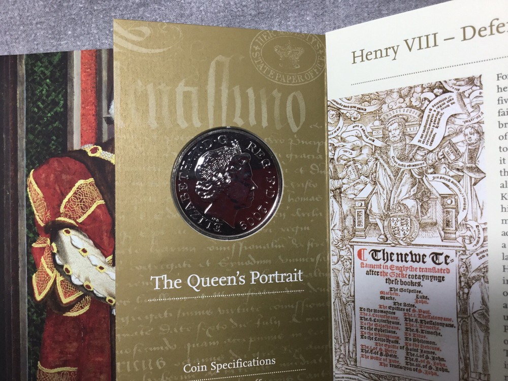 £5 Kings And queen Coins