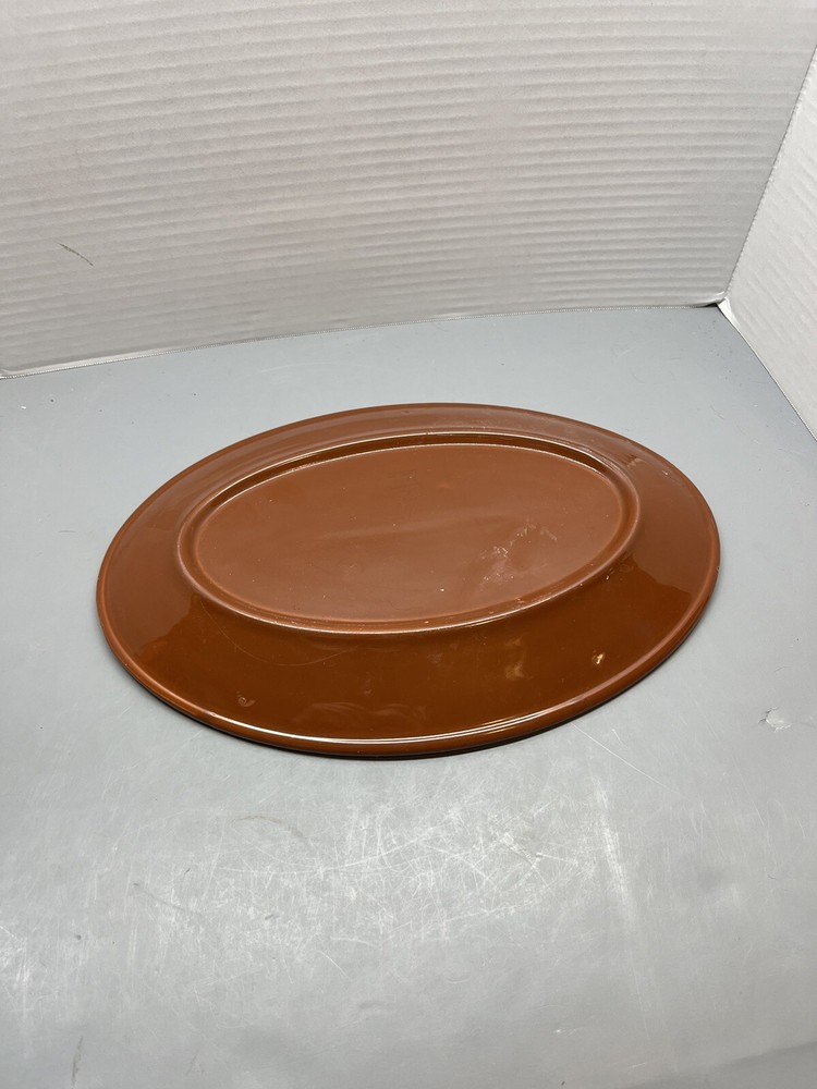 Heavy Duty Vintage Ceramic Steak Platter