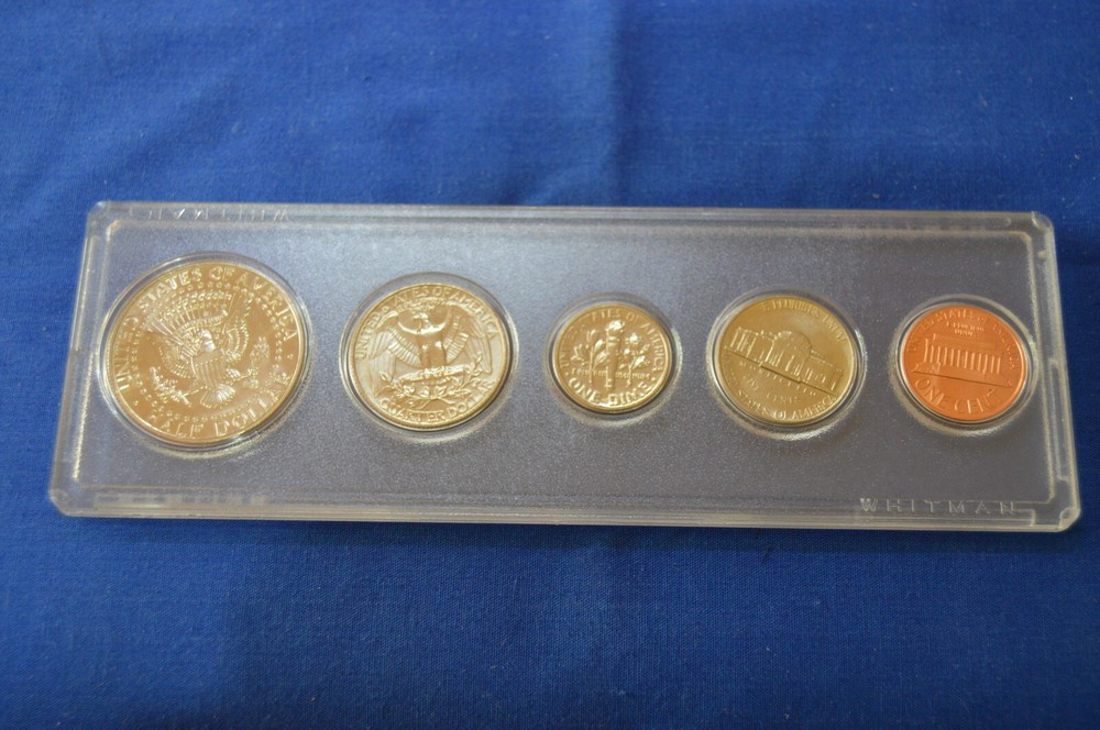 1989 Birth Year Set Includes Kennedy Half Dollar 89-4
