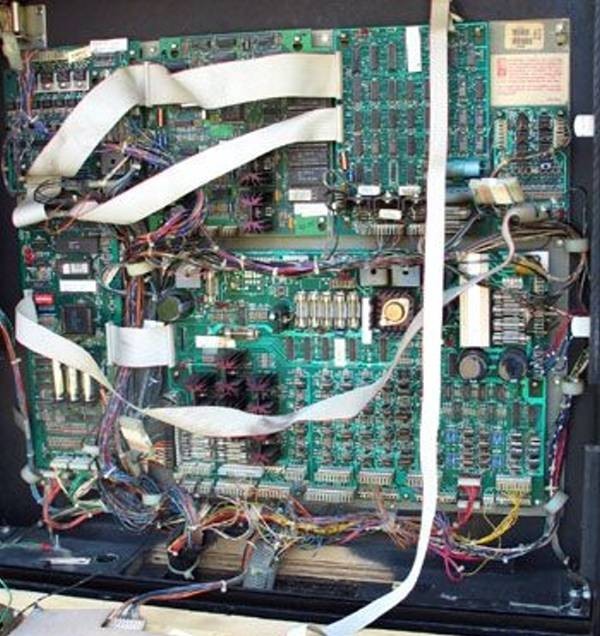 Williams Terminator 2 WPC CPU, POWER DRIVER, Dot Matrix Controller Combo Service