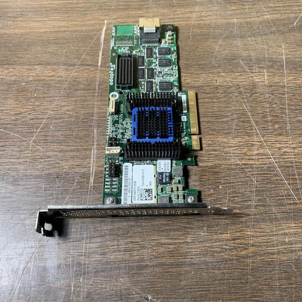 ADAPTEC RAID ASR-6405 PCI-E X1 SAS/SATA III RAID CONTROLLER CARD