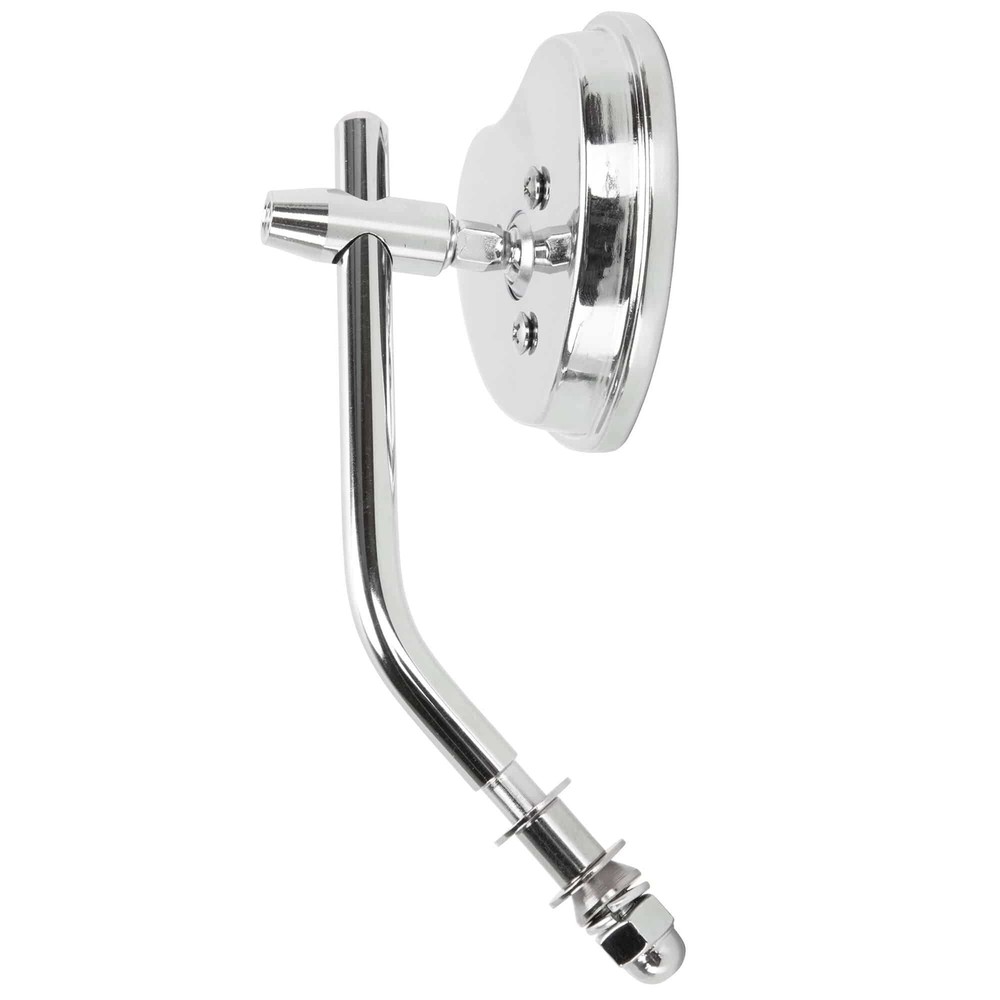 Lowbrow Customs Heartthrob Motorcycle Mirror - Perch Mount - Chrome