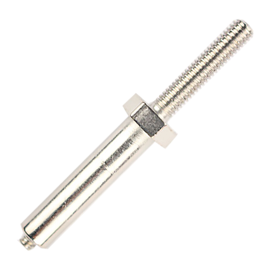 2-1/2" Tall Metal Pinball Post - #10 Threaded Base - #6 Thread