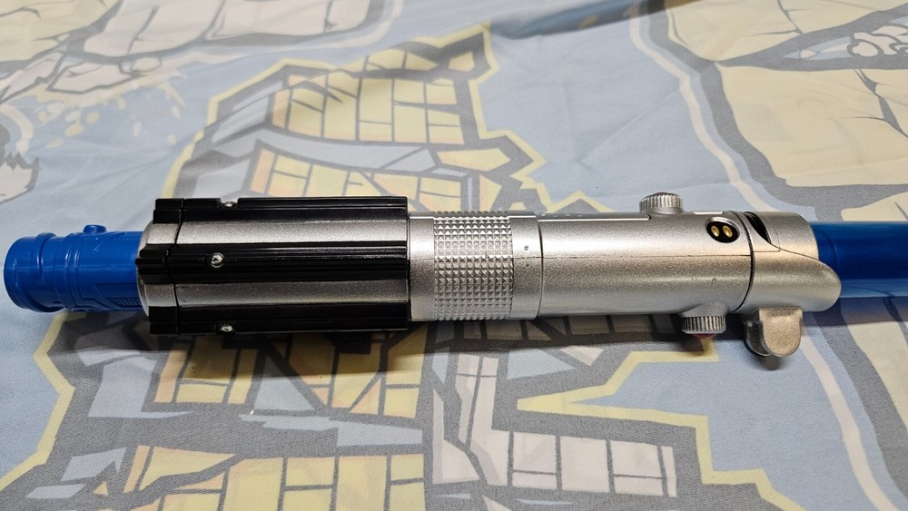 Star Wars Skywalker Blue Lightsaber Hasbro 2015 Extendable Electronic & Tested