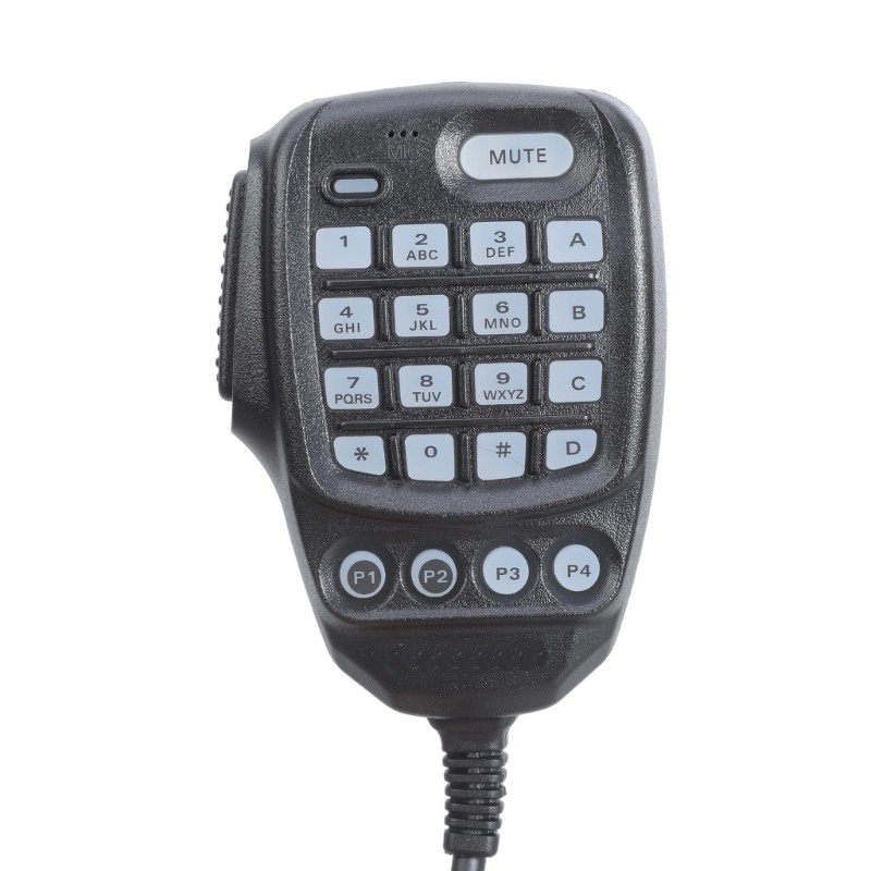 Waterproof Mic ABS Microphone Multifunction Radio Microphone Suitable for