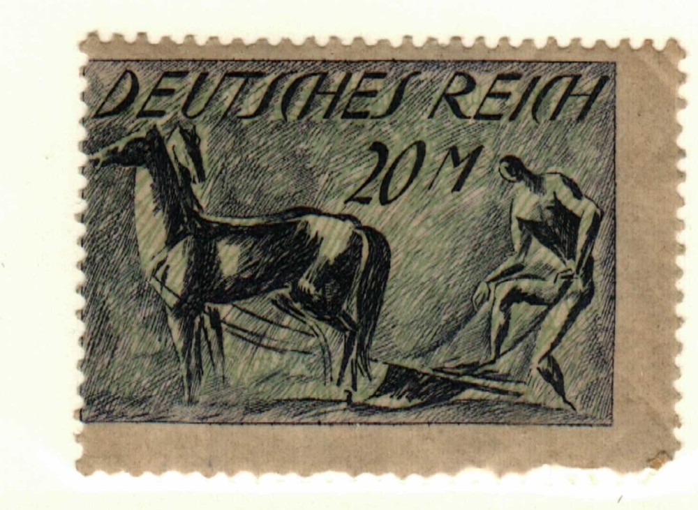 Germany #155 MH Horse