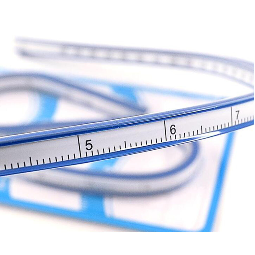 24" Flexible Curve Template Pattern Contour Gauge Shaping Tool Tracing Ruler