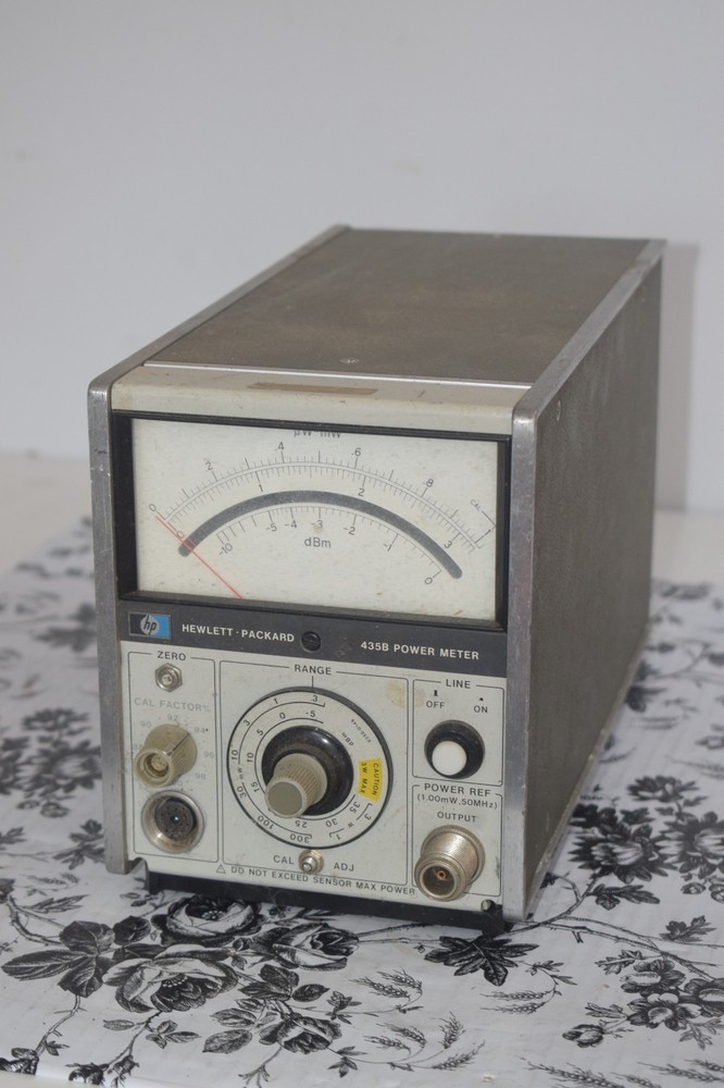 HP 435B Power Meter Hewlett Packard – Tested Powers On