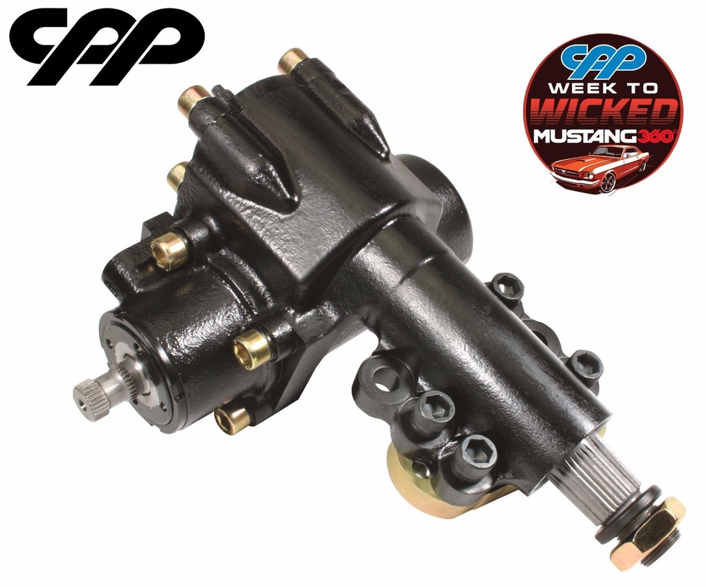65-66 Ford Mustang CPP 400 Series Power Steering Conversion Quick Ratio Gearbox