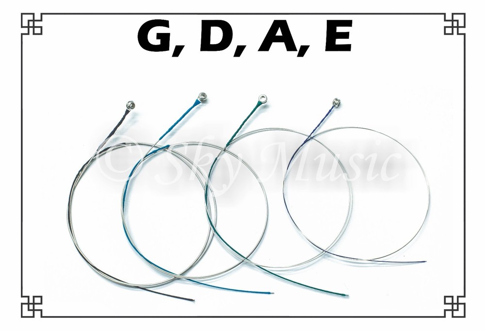 Paititi String Steel Core Beginner Level String Set 1/8 Size Violin High Quality